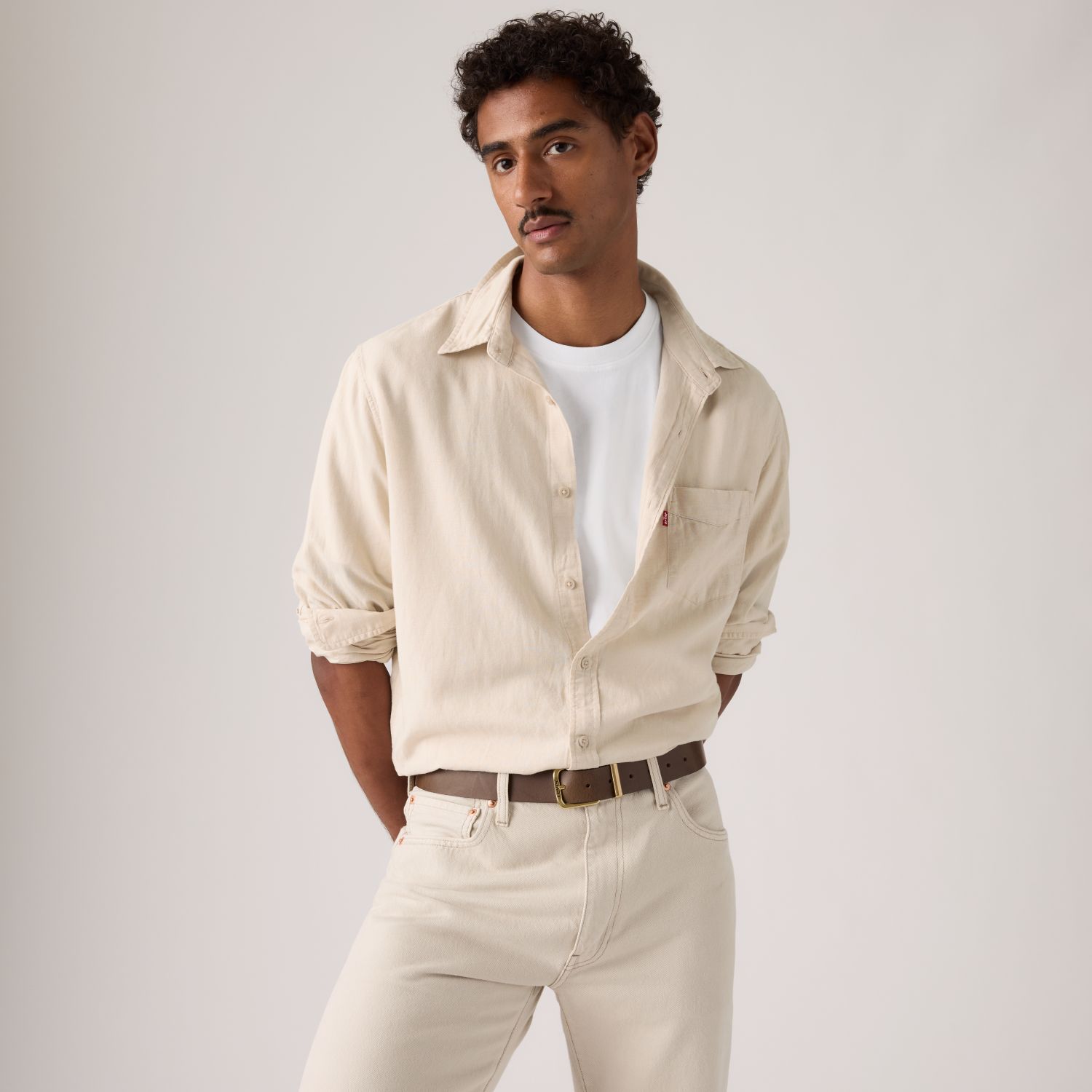 CAMISA HOMBRE SUNSET STANDARD BEIGE LEVIS 85746-0197 - 3