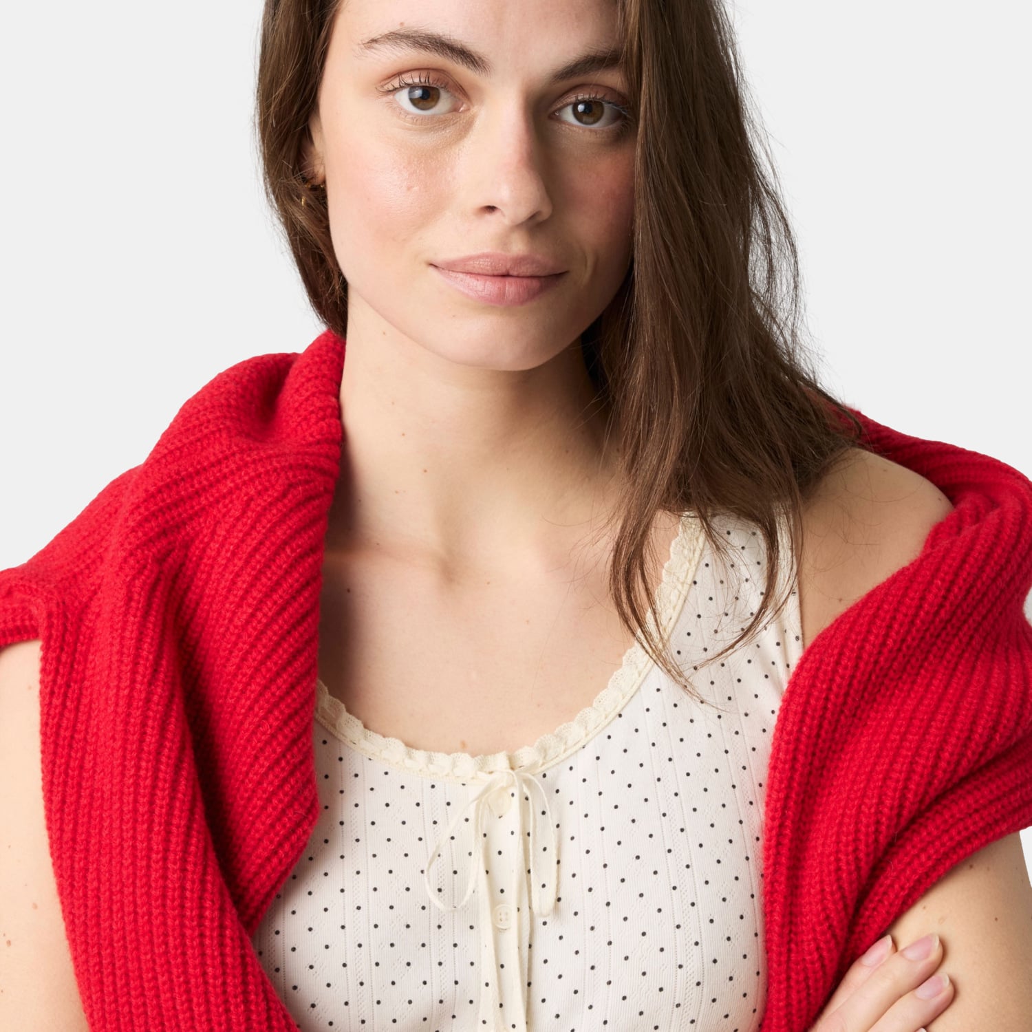 POLO MUJER DRY GOODS POINTELLE TANK BEIGE LEVIS 0086L-0000 - 5
