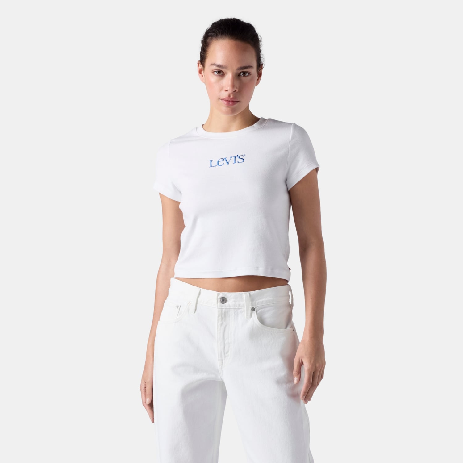 POLO MUJER ESSENTIAL BABY TEE BLANCO LEVIS 008CH-0000 - 1