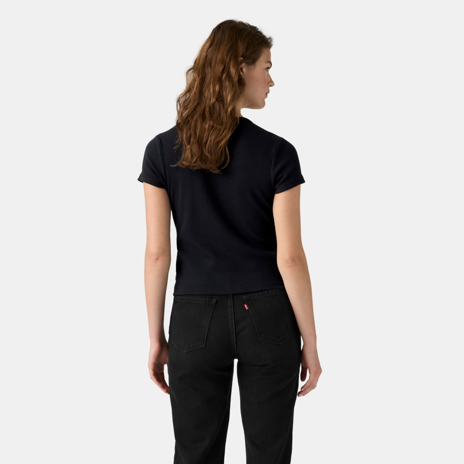 POLO MUJER RORY BUTTON THROUGH NEGRO LEVIS 0086M-0000 - 2