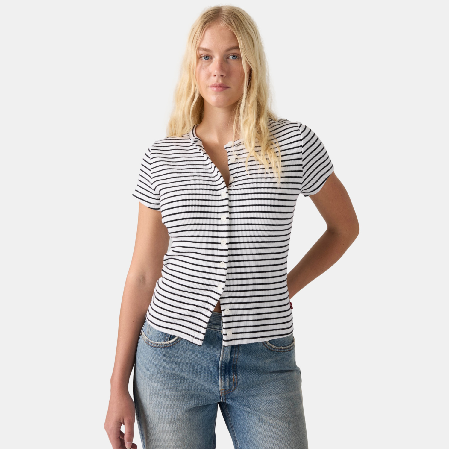 POLO MUJER RORY BUTTON THROUGH MULTICOLOR LEVIS 0086M-0003 - 3