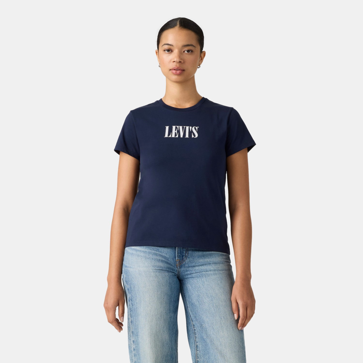 POLO MUJER THE PERFECT TEE AZUL LEVIS 17369-3494 - 1