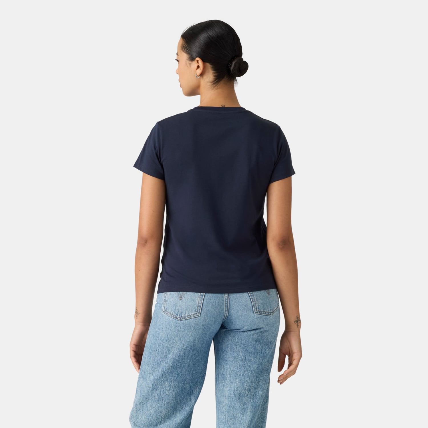 POLO MUJER THE PERFECT TEE AZUL LEVIS 17369-3494 - 2