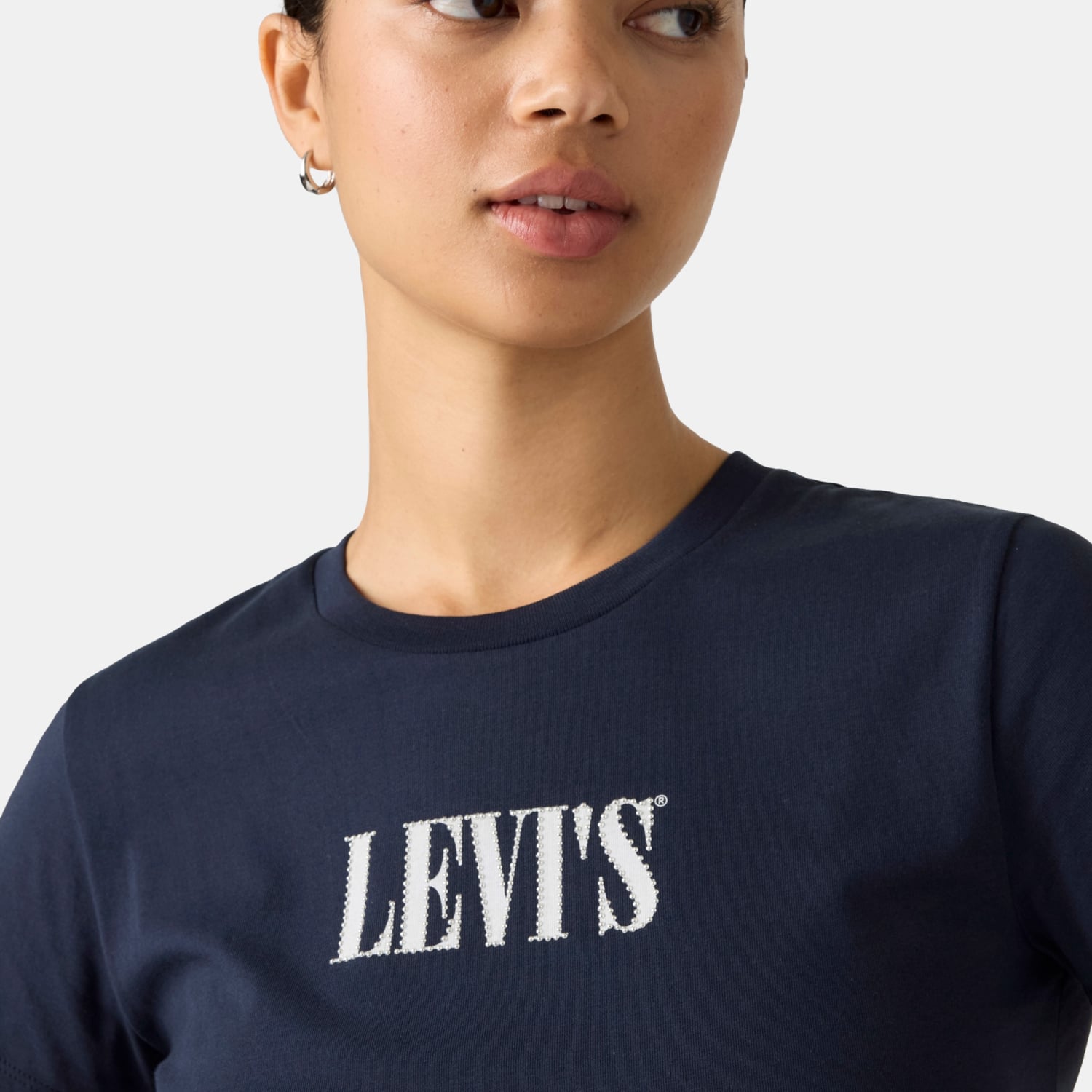 POLO MUJER THE PERFECT TEE AZUL LEVIS 17369-3494 - 4
