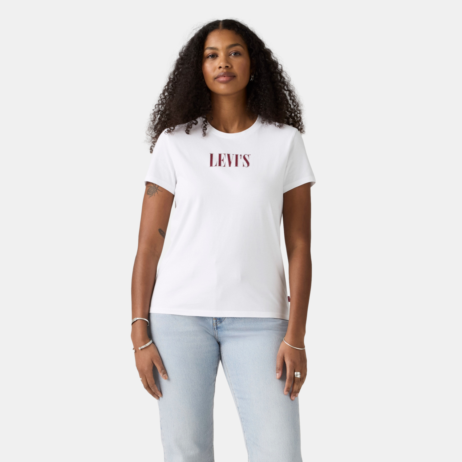 POLO MUJER THE PERFECT TEE BLANCO LEVIS 17369-3493 - 1