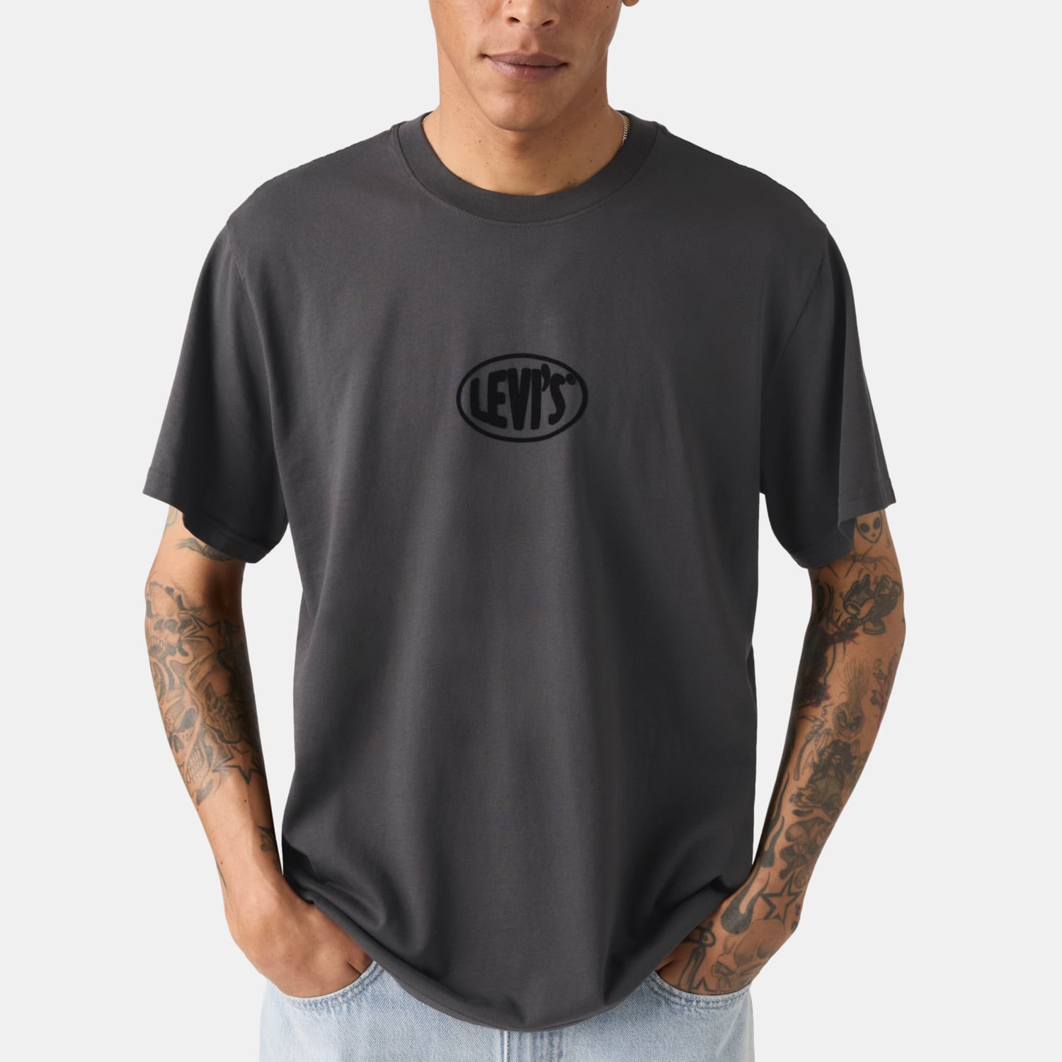 POLO HOMBRE RELAXED FIT TEE NEGRO LEVIS 16143-2673 - 4