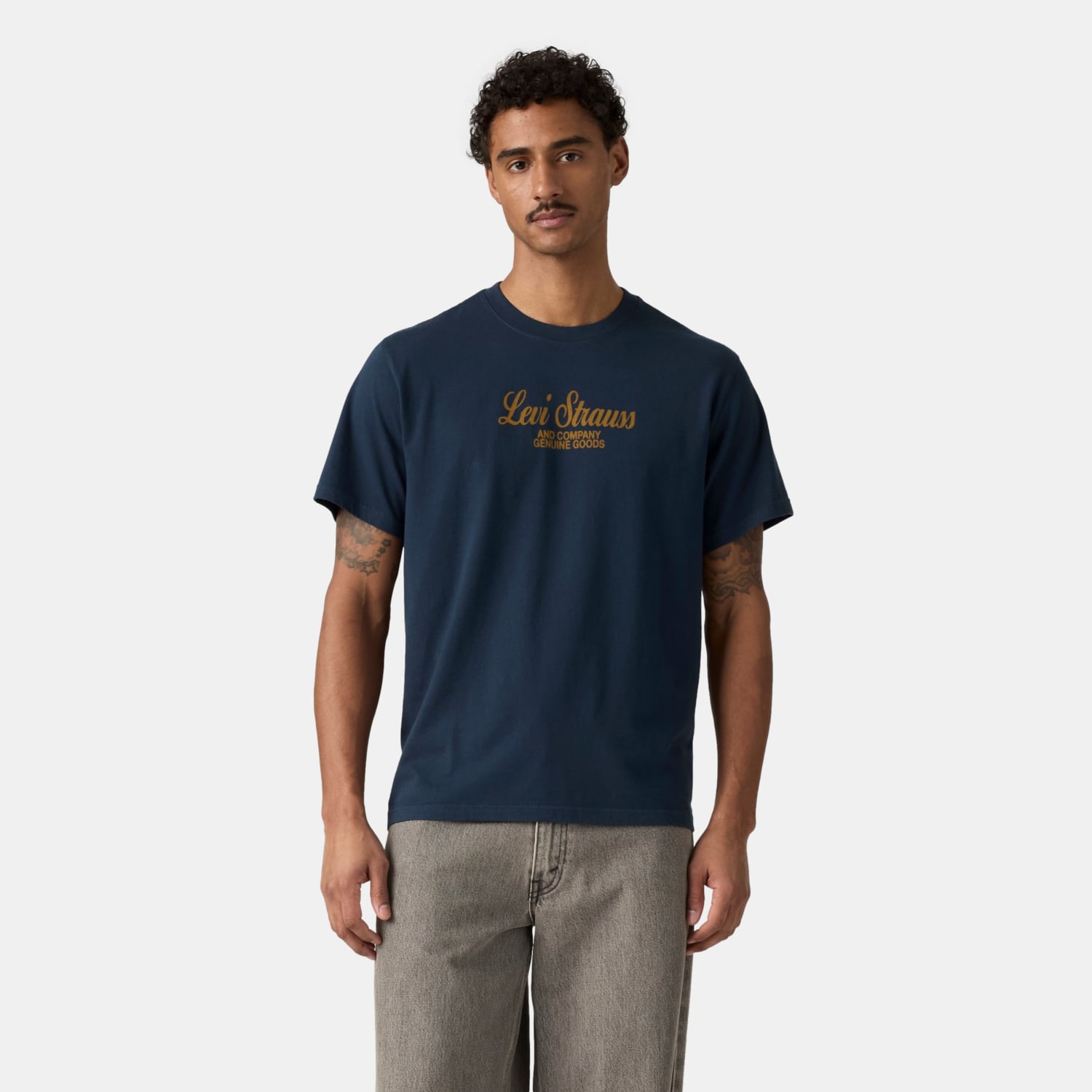 POLO HOMBRE RELAXED FIT TEE AZUL LEVIS 16143-2671 - 1