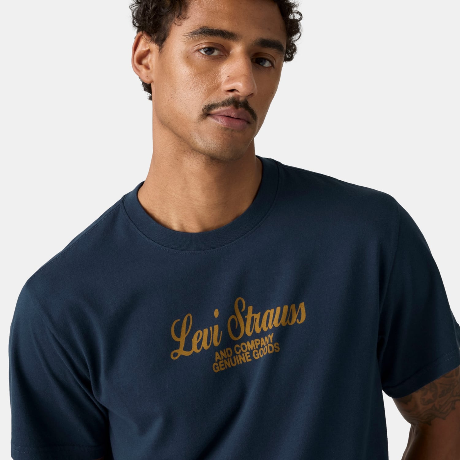 POLO HOMBRE RELAXED FIT TEE AZUL LEVIS 16143-2671 - 4