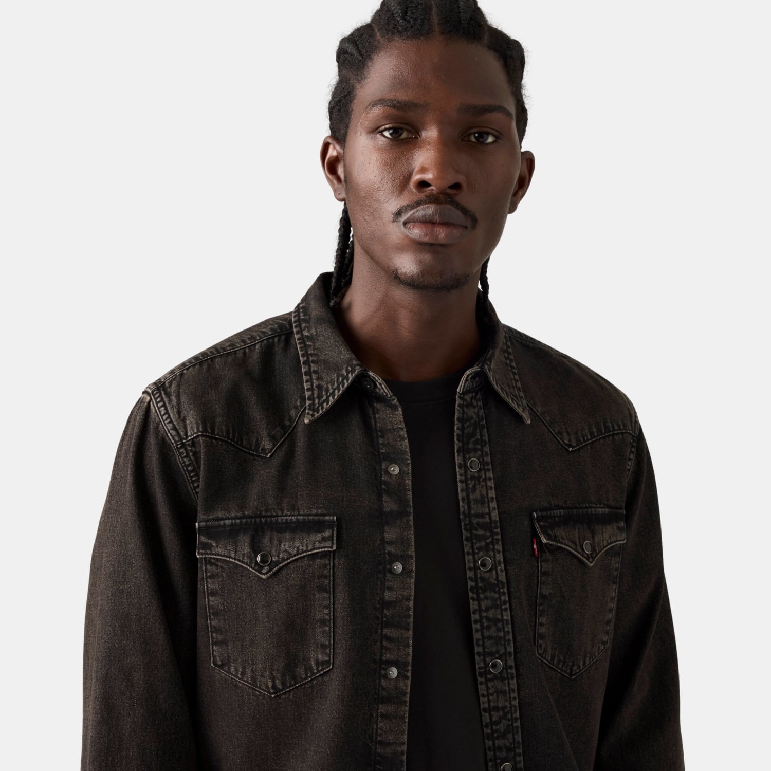 CAMISA HOMBRE WESTERN STANDARD NEGRO LEVIS 85745-0341 - 4