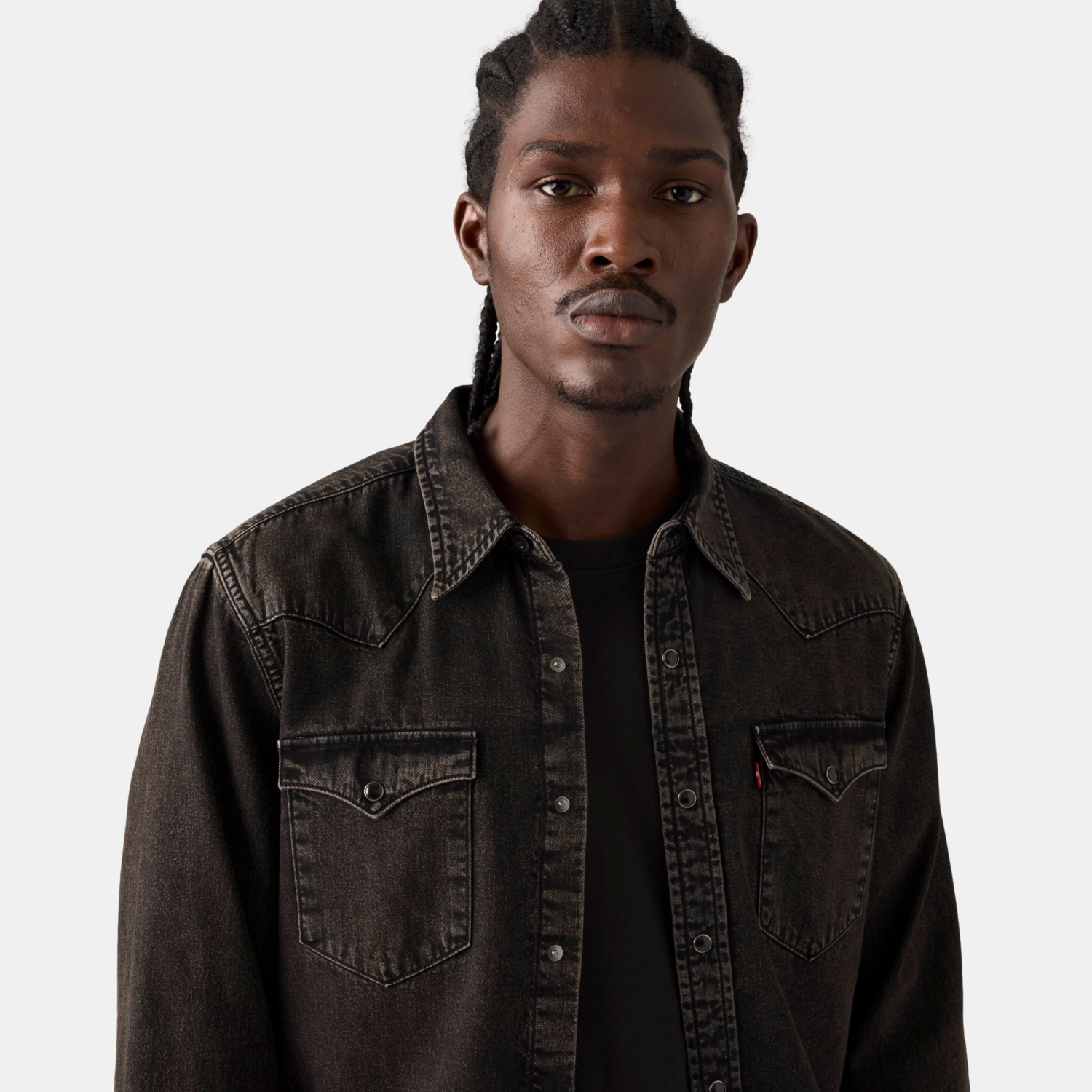 CAMISA HOMBRE WESTERN STANDARD NEGRO LEVIS 85745-0341 - 4
