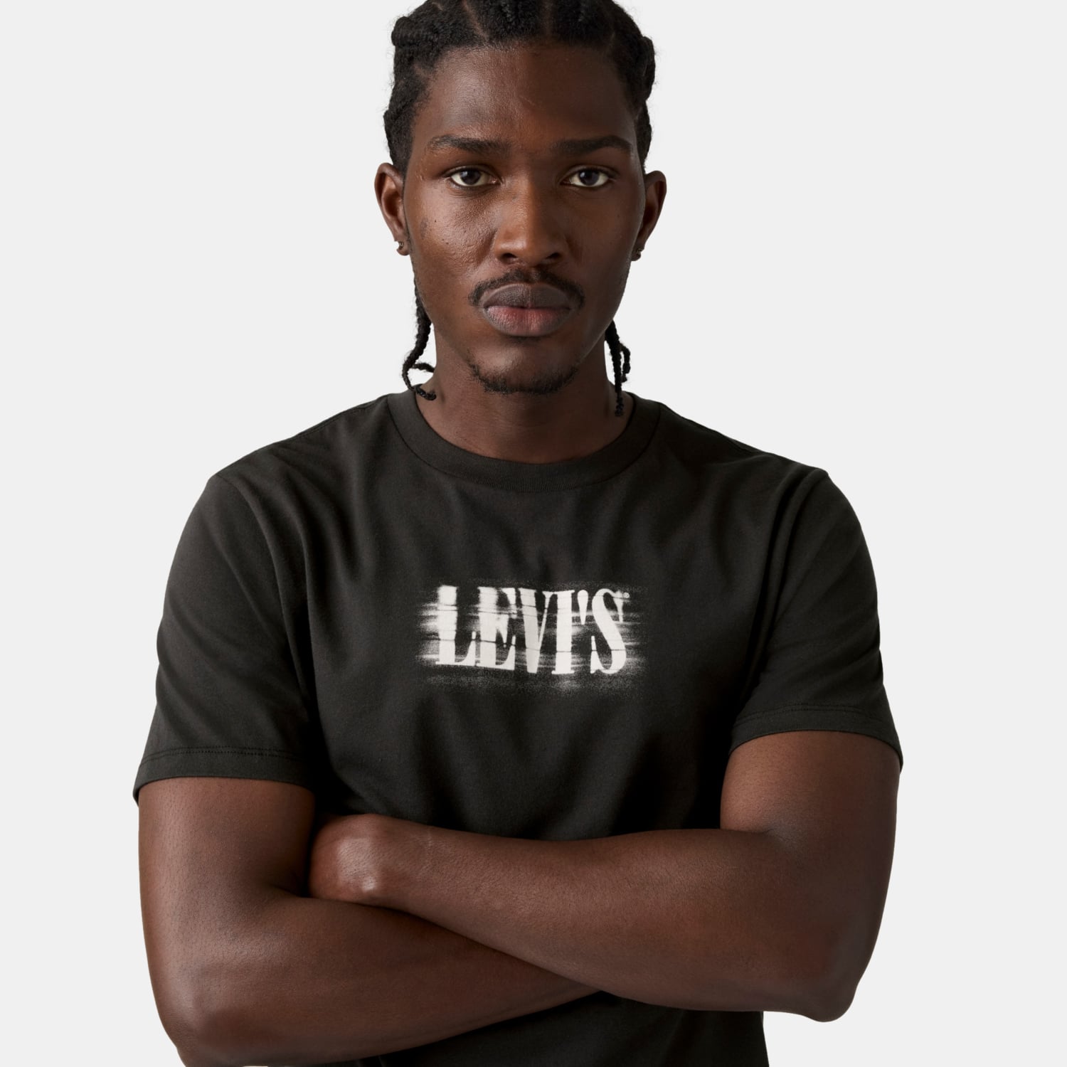 POLO HOMBRE GRAPHIC CREWNECK TEE NEGRO LEVIS 22491-2182 - 4