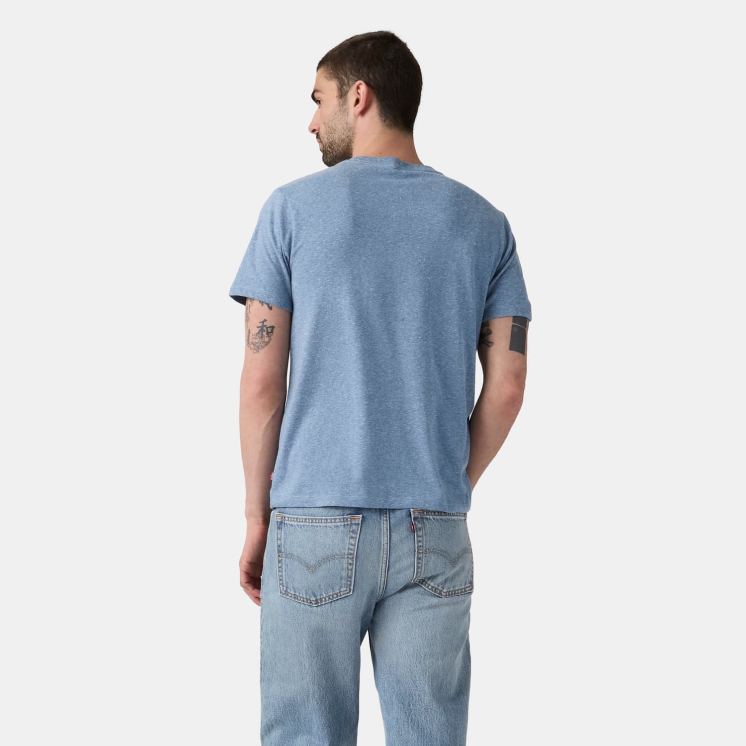POLO HOMBRE GRAPHIC CREWNECK TEE AZUL LEVIS 22491-2159 - 2