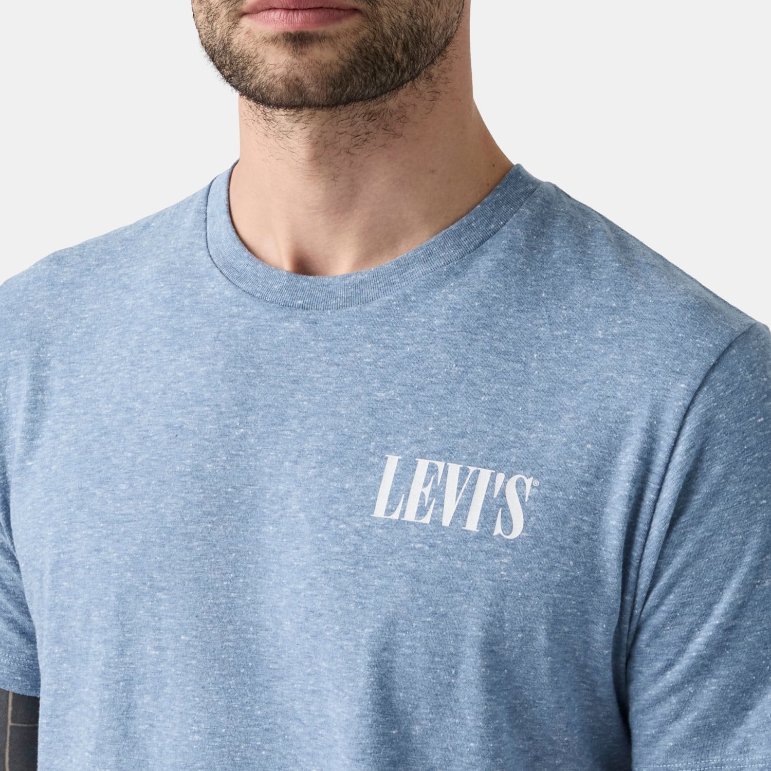 POLO HOMBRE GRAPHIC CREWNECK TEE AZUL LEVIS 22491-2159 - 4