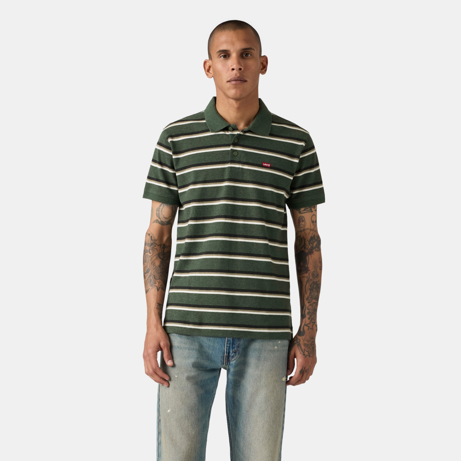 POLO HOMBRE VERDE LEVIS 35883-0403 - 1
