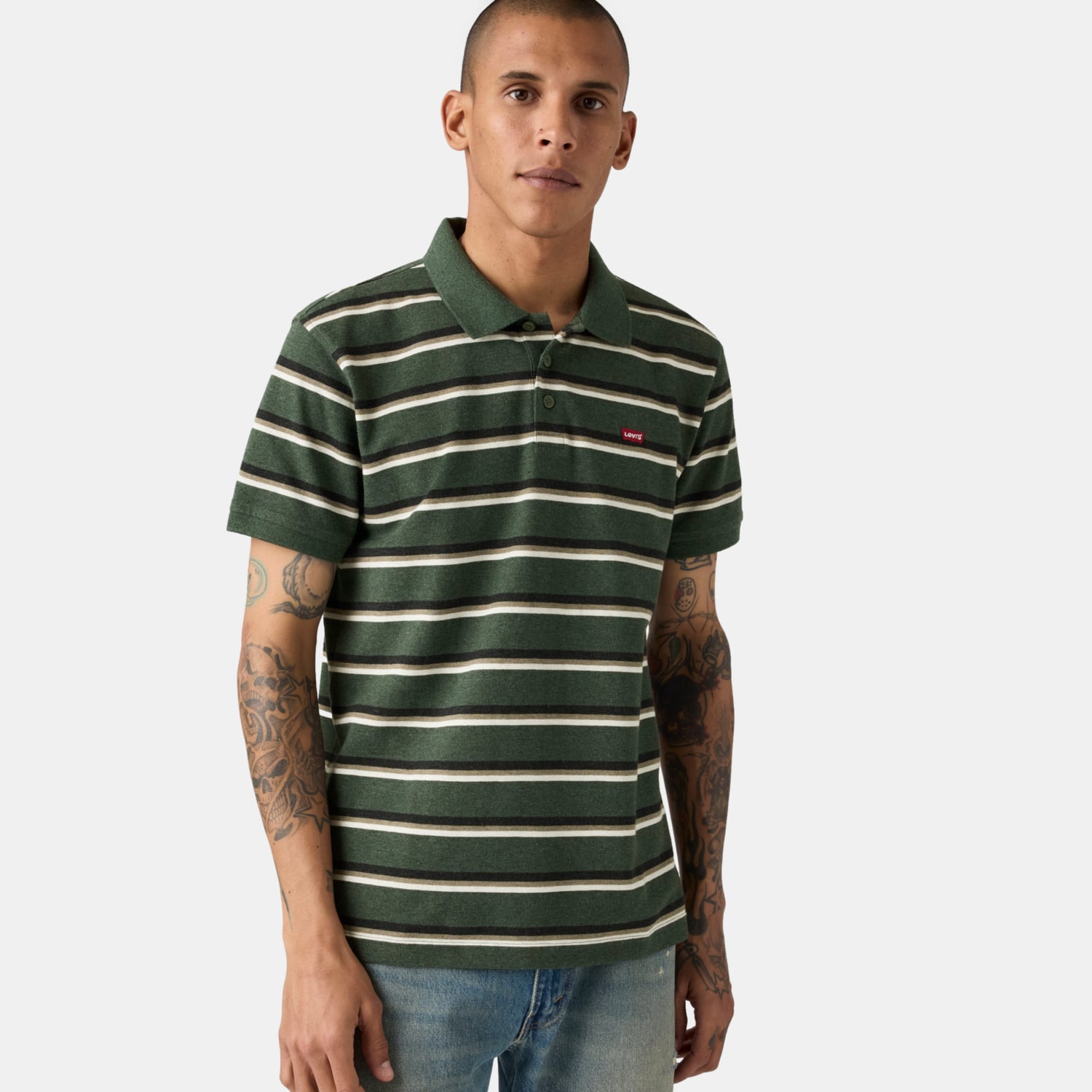POLO HOMBRE VERDE LEVIS 35883-0403 - 3