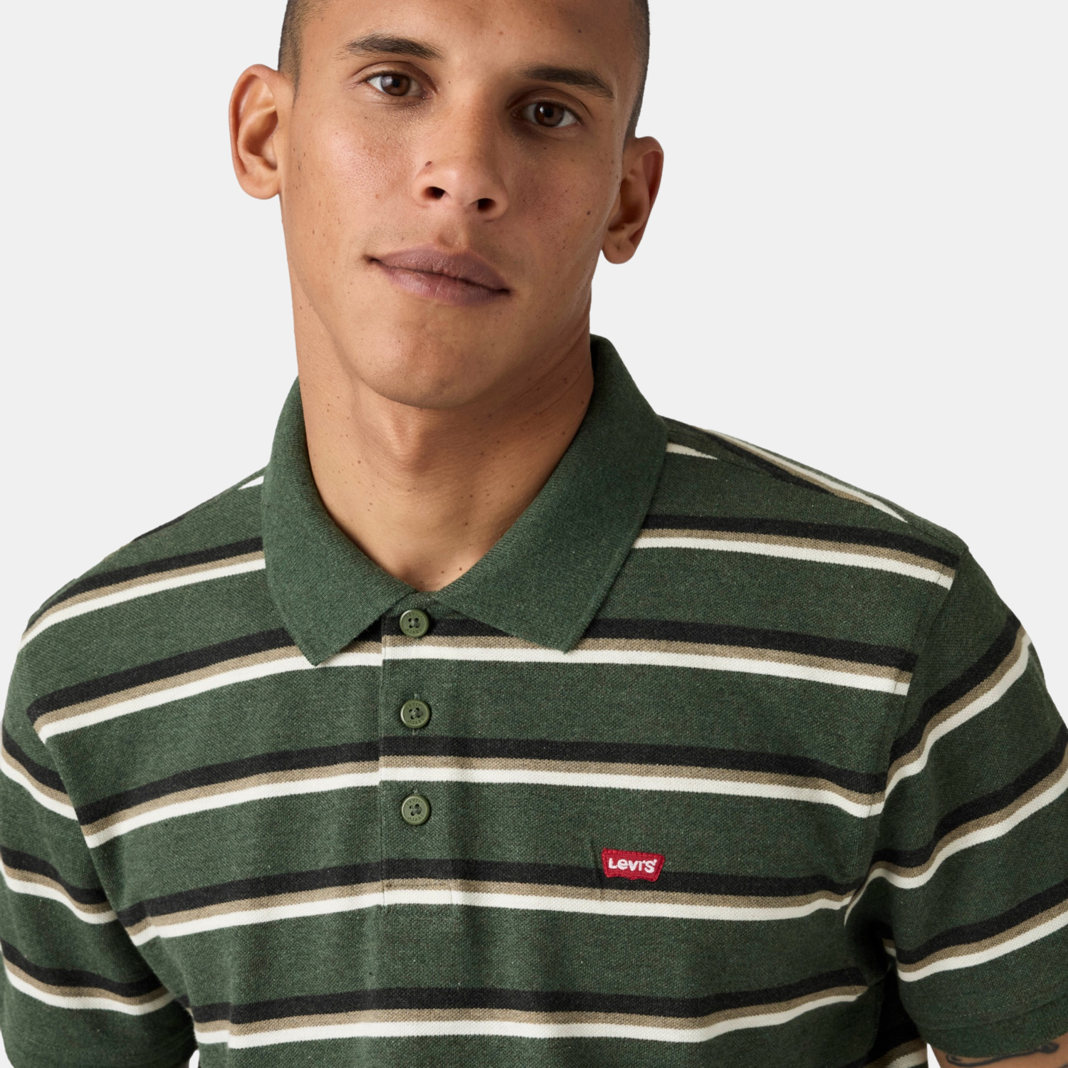 POLO HOMBRE VERDE LEVIS 35883-0403 - 4