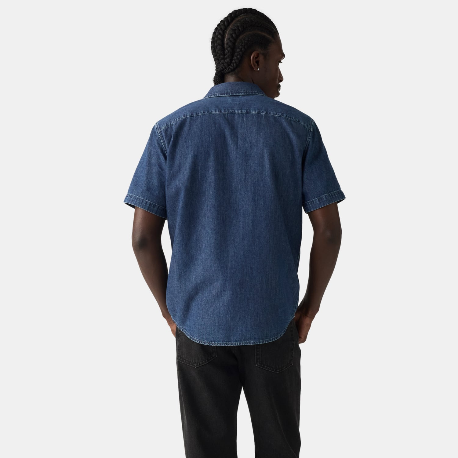 CAMISA HOMBRE CLASSIC 1 PKT STANDRD AZUL LEVIS 86627-0307 - 2