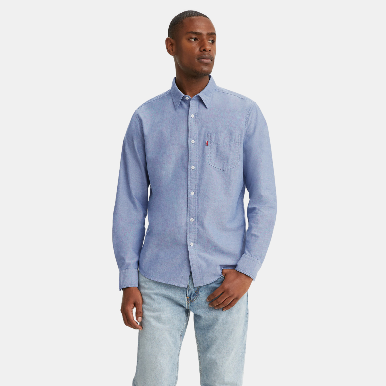 CAMISA HOMBRE CLASSIC 1 PKT STANDARD AZUL LEVIS 85748-0059 - 1
