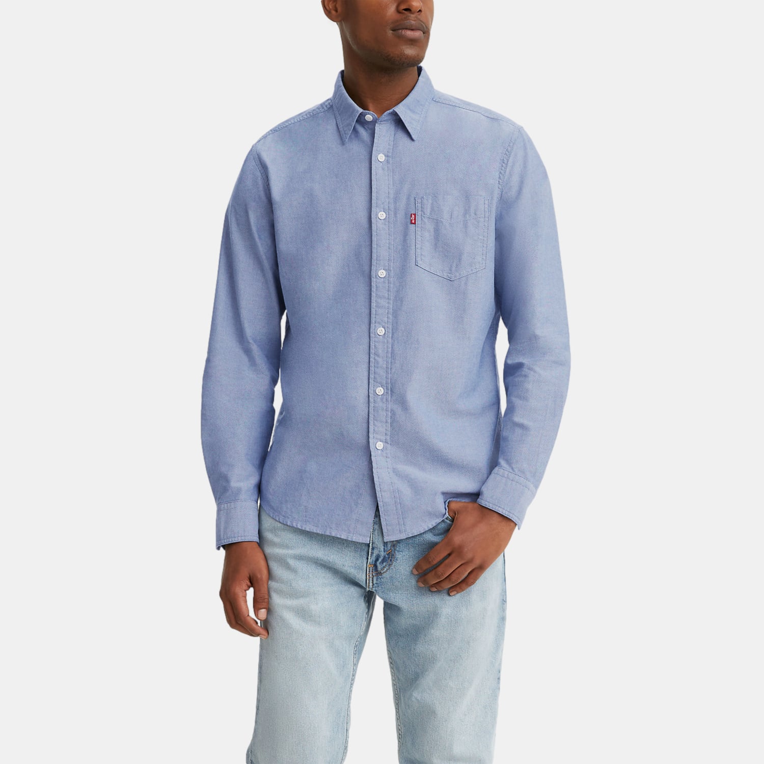 CAMISA HOMBRE CLASSIC 1 PKT STANDARD AZUL LEVIS 85748-0059 - 3