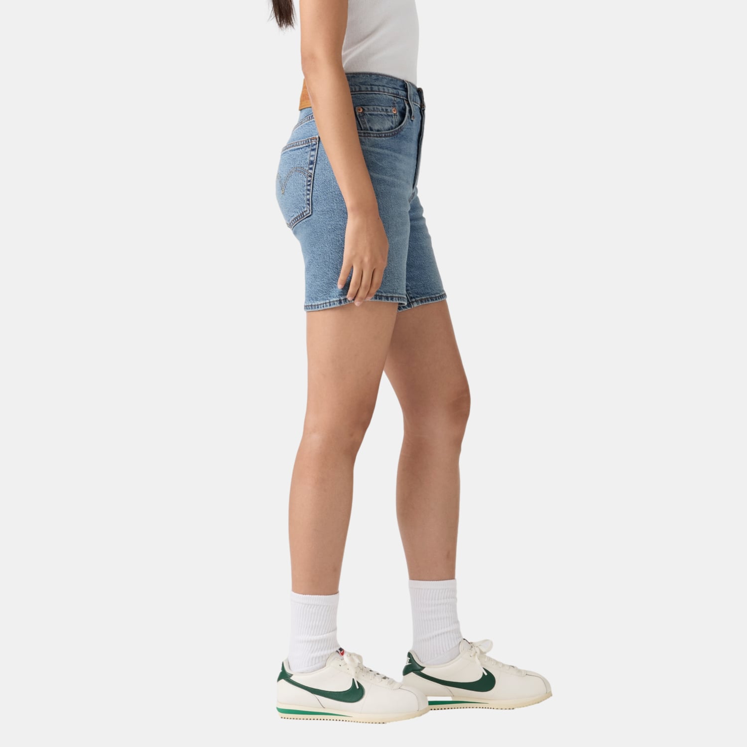 SHORTS MUJER 501 MID THIGH AZUL LEVIS A9296-0006 - 3