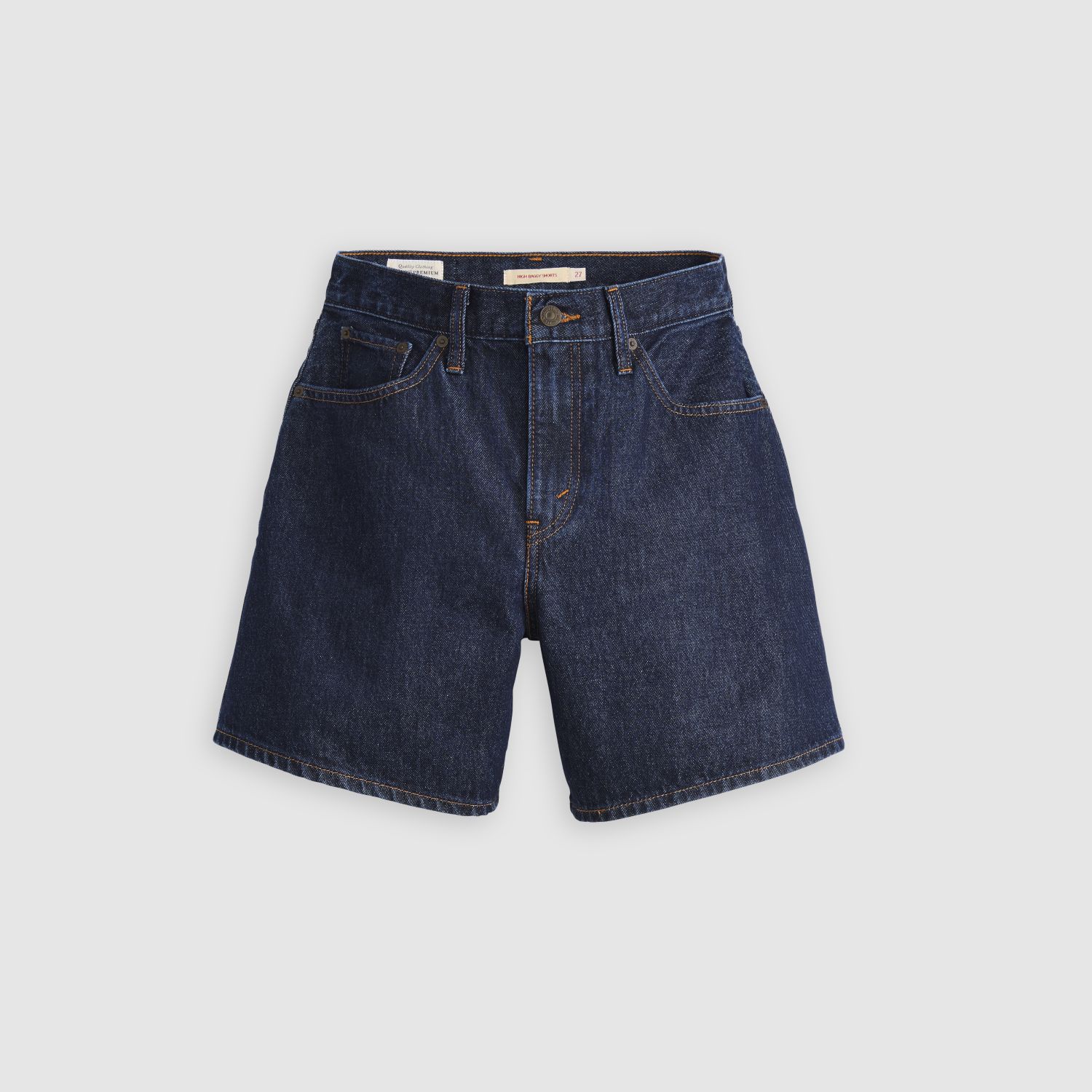 SHORTS MUJER HIGH BAGGY AZUL LEVIS A9311-0006 - 5