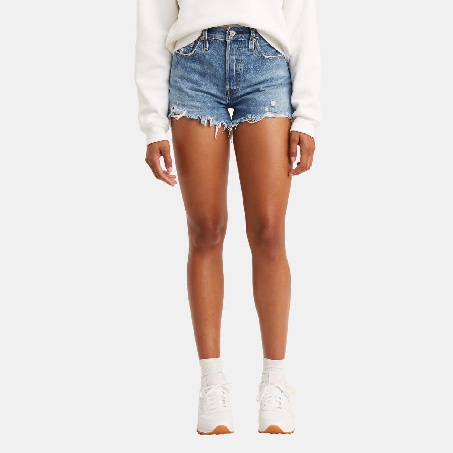 SHORTS MUJER 501 AZUL LEVIS 56327-0081 - 1