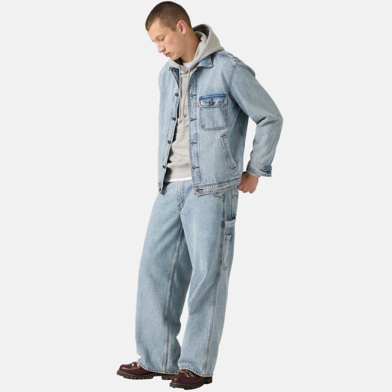 CASACA HOMBRE WALNUT SPRINGS TRUCKER AZUL LEVIS 007X2-0001 - 4