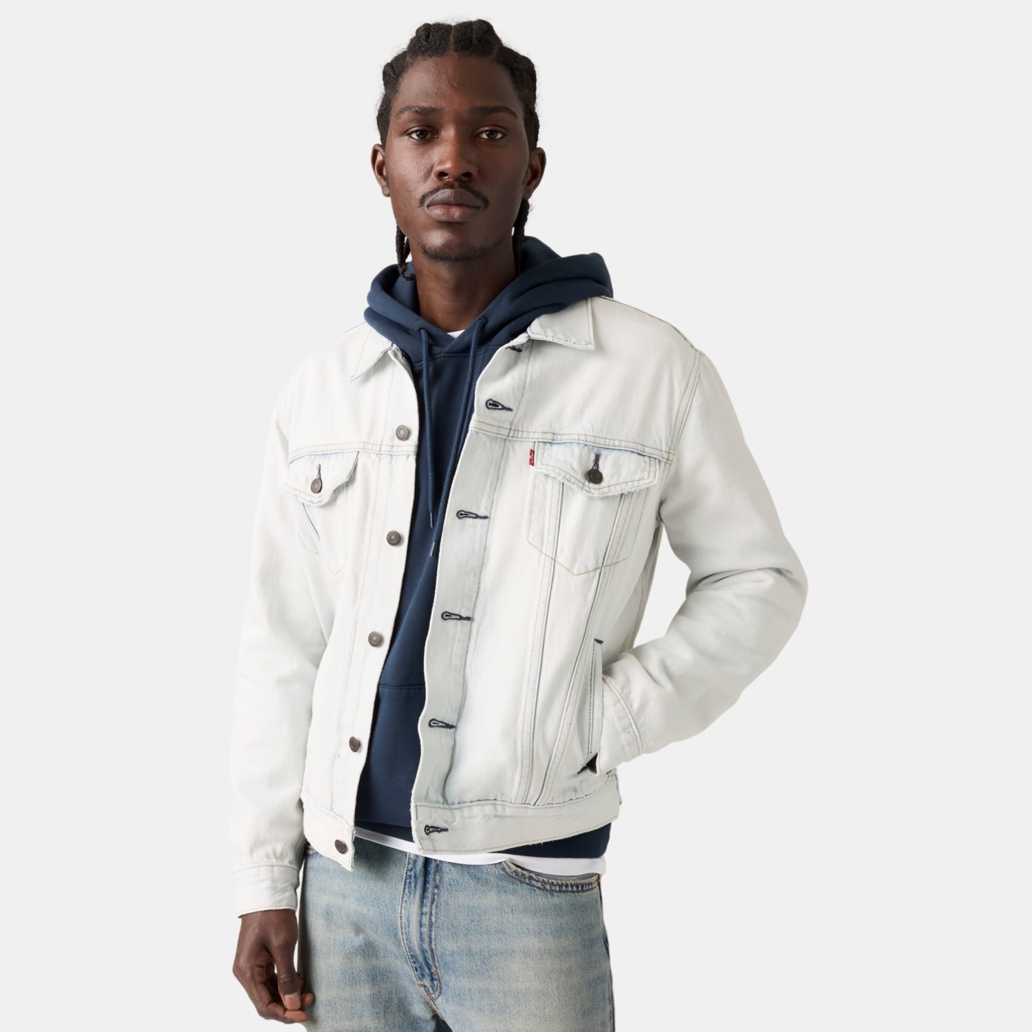 CASACA HOMBRE THE TRUCKER JACKET CELESTE LEVIS 72334-0812 - 3