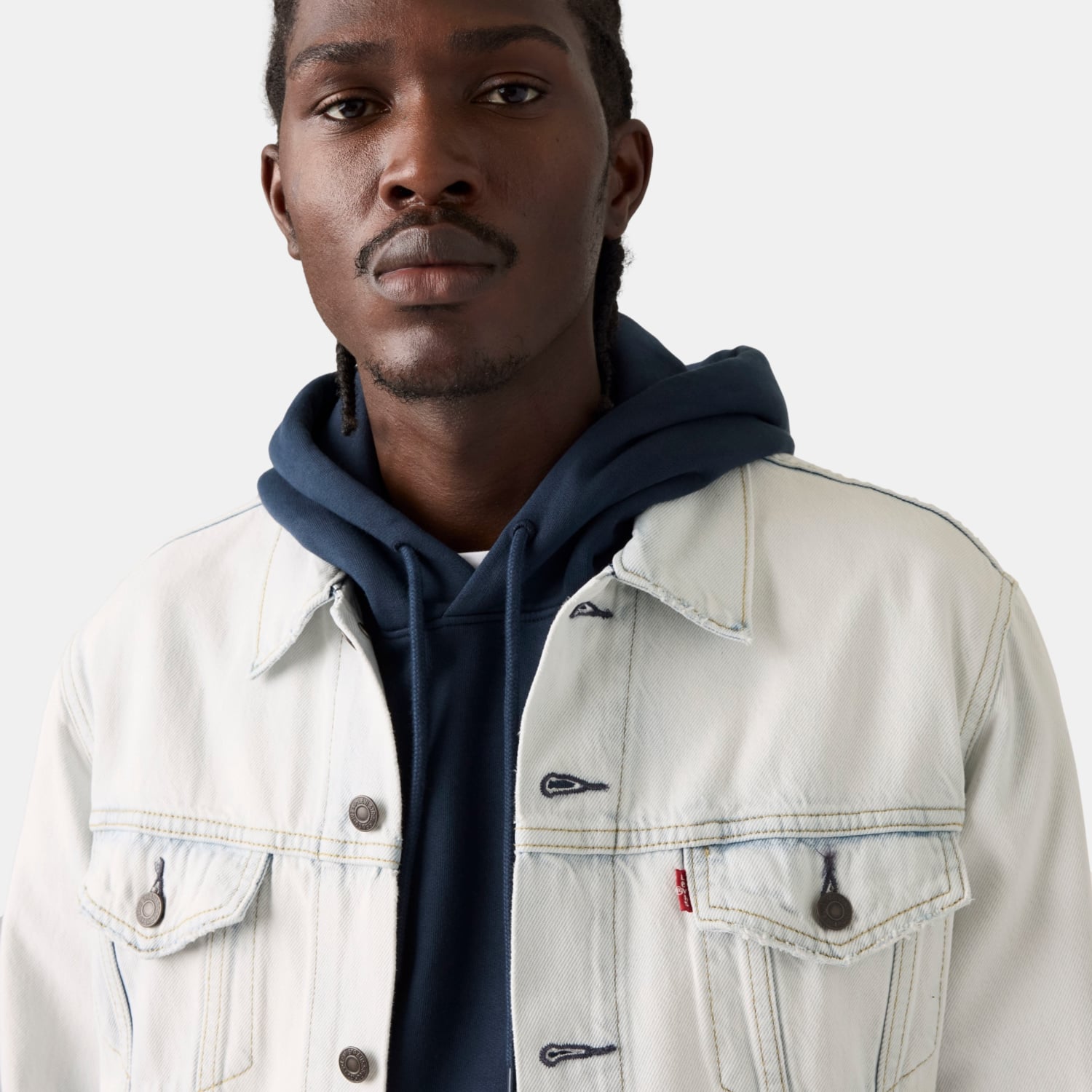 CASACA HOMBRE THE TRUCKER JACKET CELESTE LEVIS 72334-0812 - 4