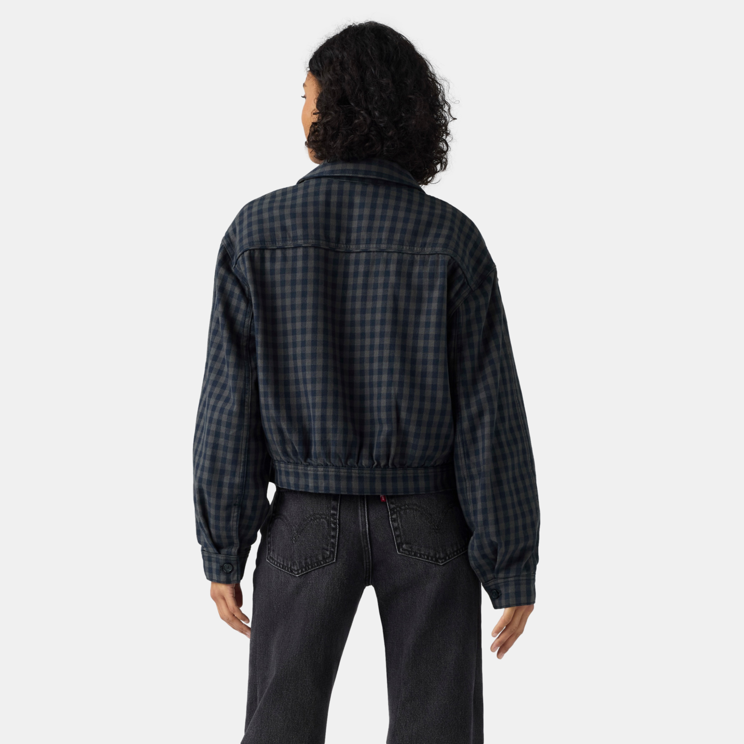 CASACA MUJER DANI WESTERN HARRINGTON AZUL LEVIS 006RM-0002 - 2