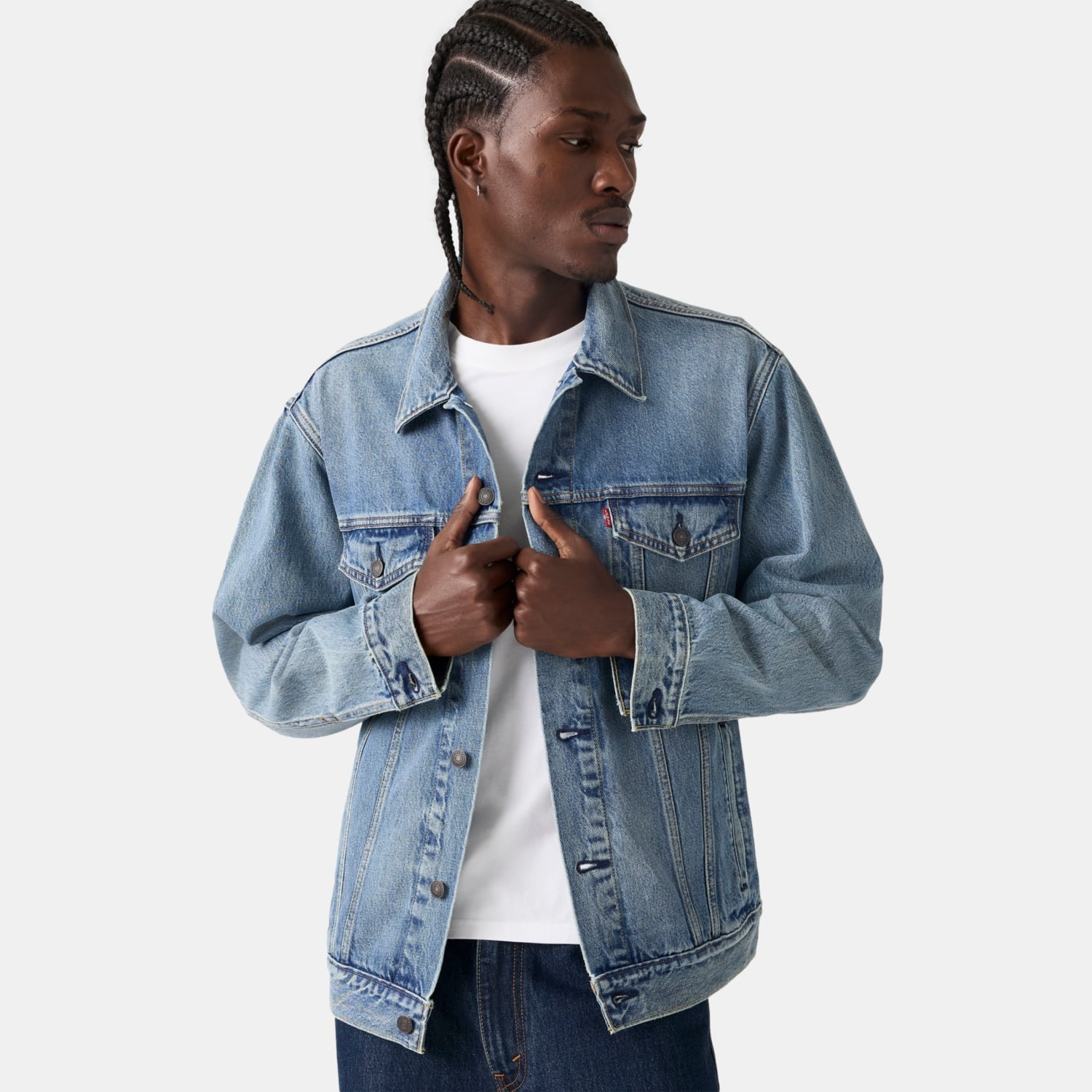 CASACA HOMBRE RELAXED FIT TRUCKER AZUL LEVIS A5782-0087 - 3