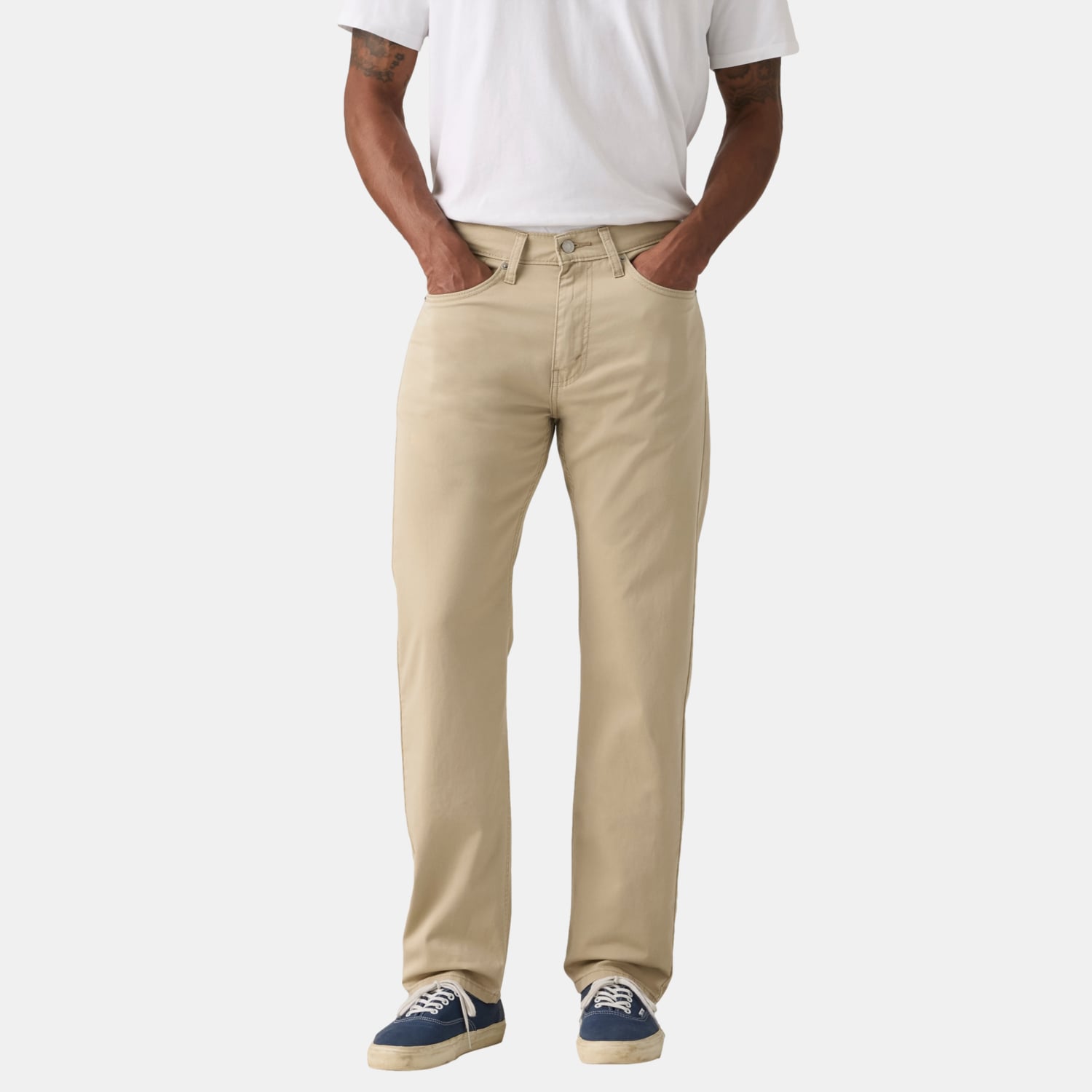 PANTALÓN HOMBRE 505 REGULAR BEIGE LEVIS 00505-3276 - 1
