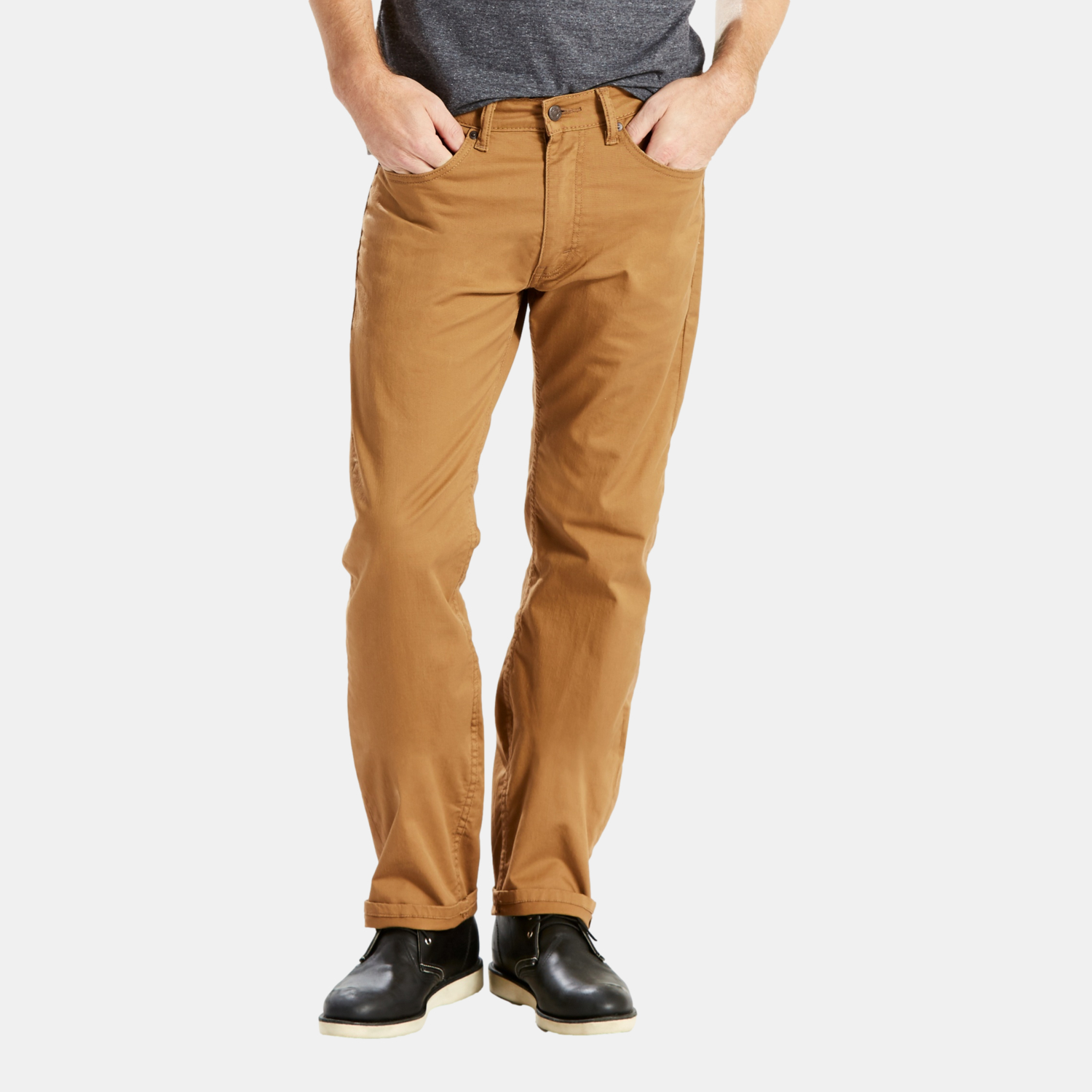 PANTALÓN HOMBRE 505 REGULAR CAFÉ LEVIS 00505-1502 - 1