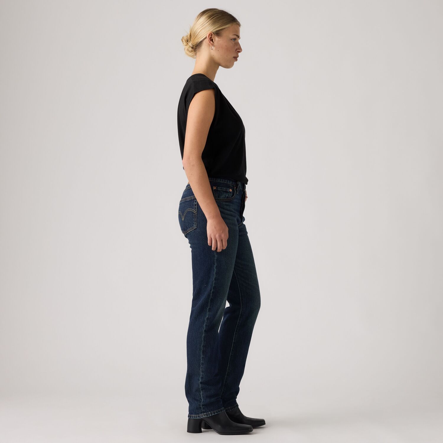 JEANS MUJER 501 FOR WOMEN AZUL LEVIS 12501-0681 - 3