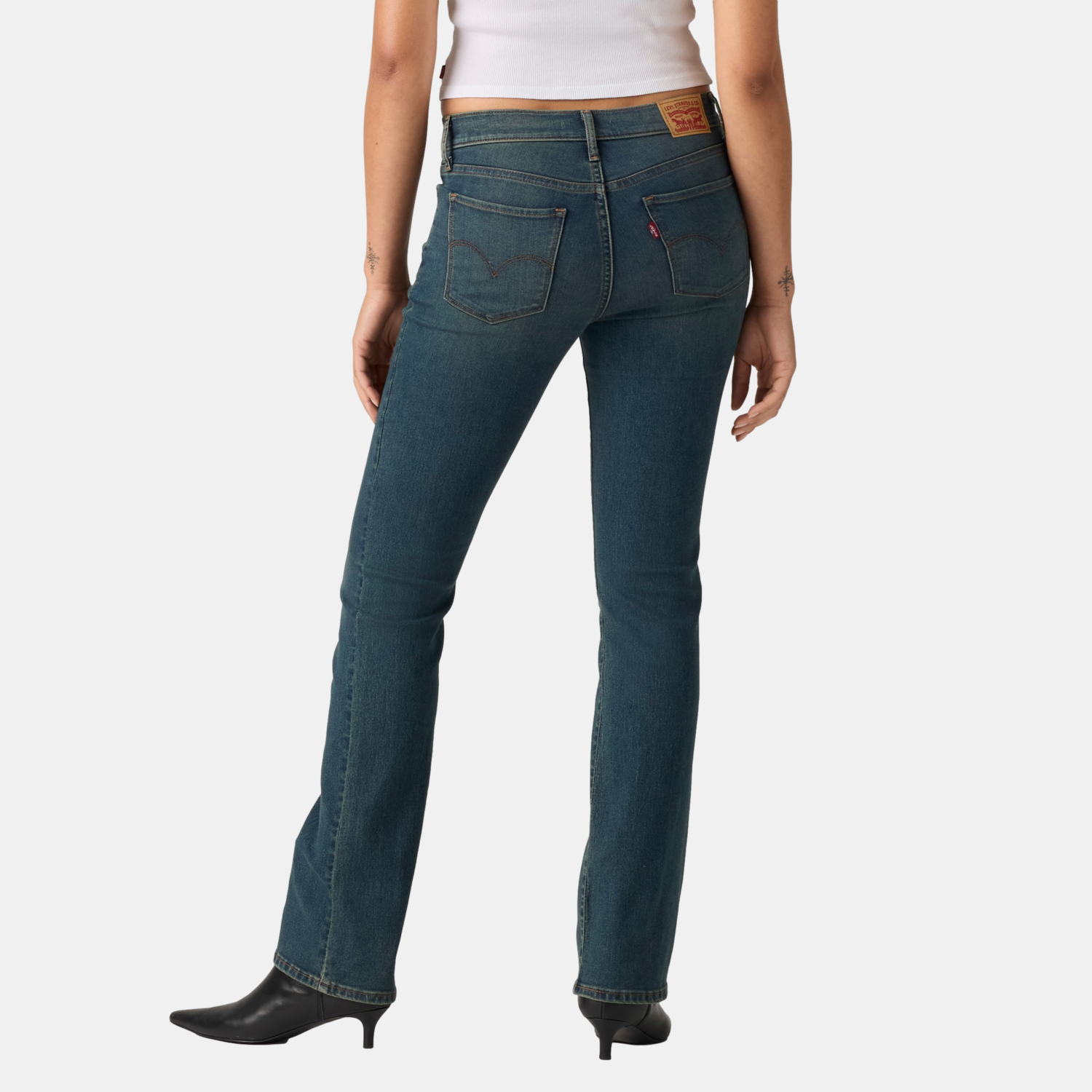 JEANS MUJER 315 SHAPING BOOT AZUL LEVIS 19632-0184 - 4