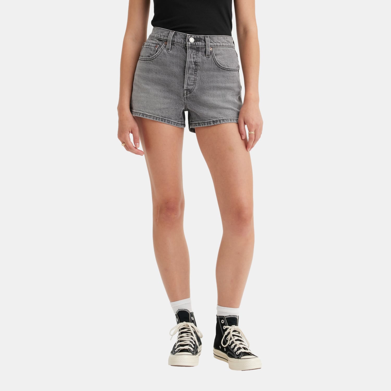 SHORTS MUJER 501 GRIS LEVIS 56327-0405 - 1