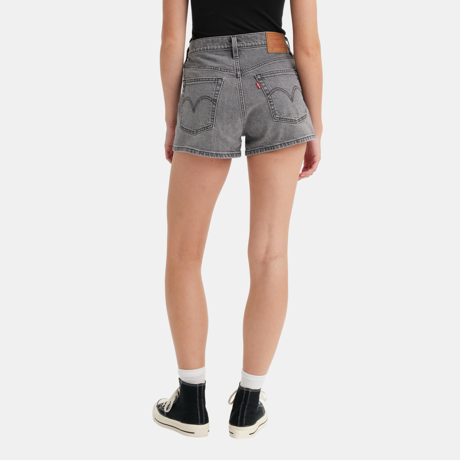 SHORTS MUJER 501 GRIS LEVIS 56327-0405 - 4