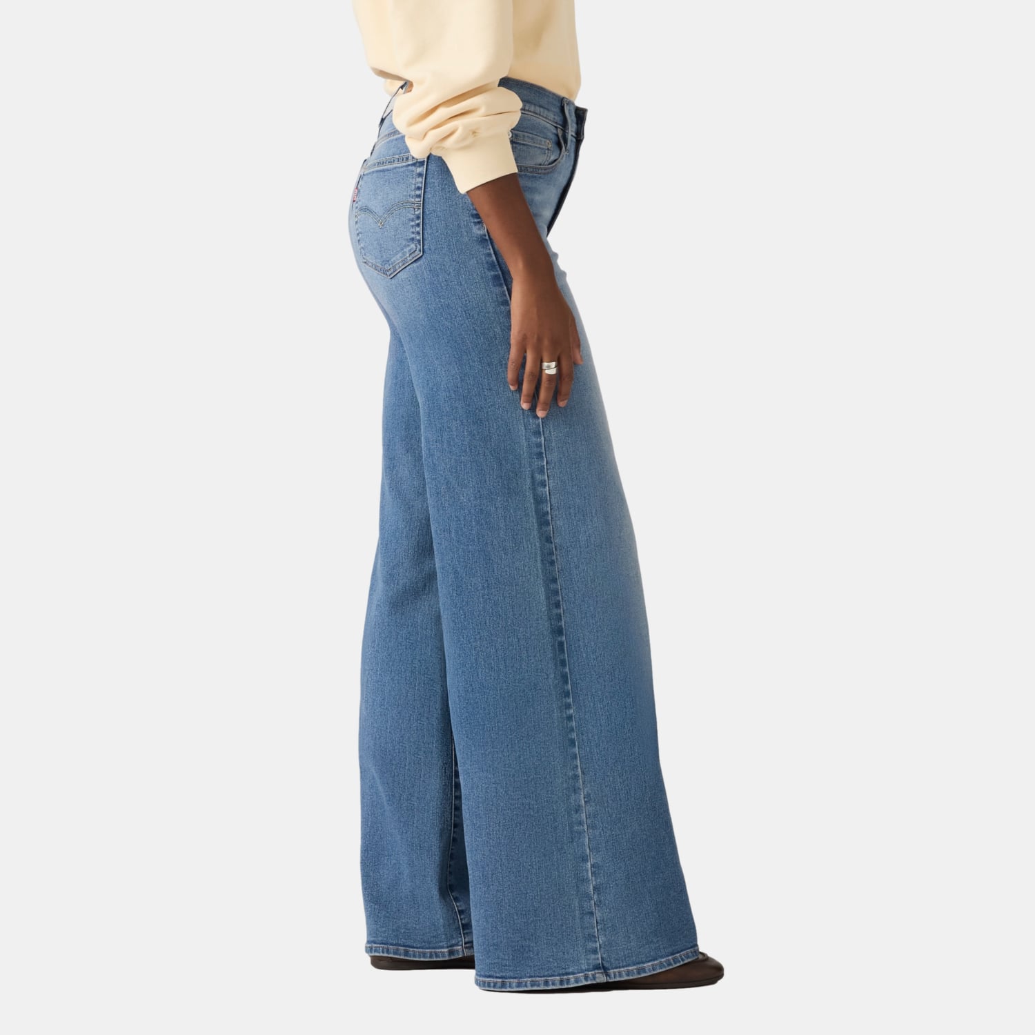 JEANS MUJER 728 HR WIDE LEG AZUL LEVIS 0039B-0018 - 2