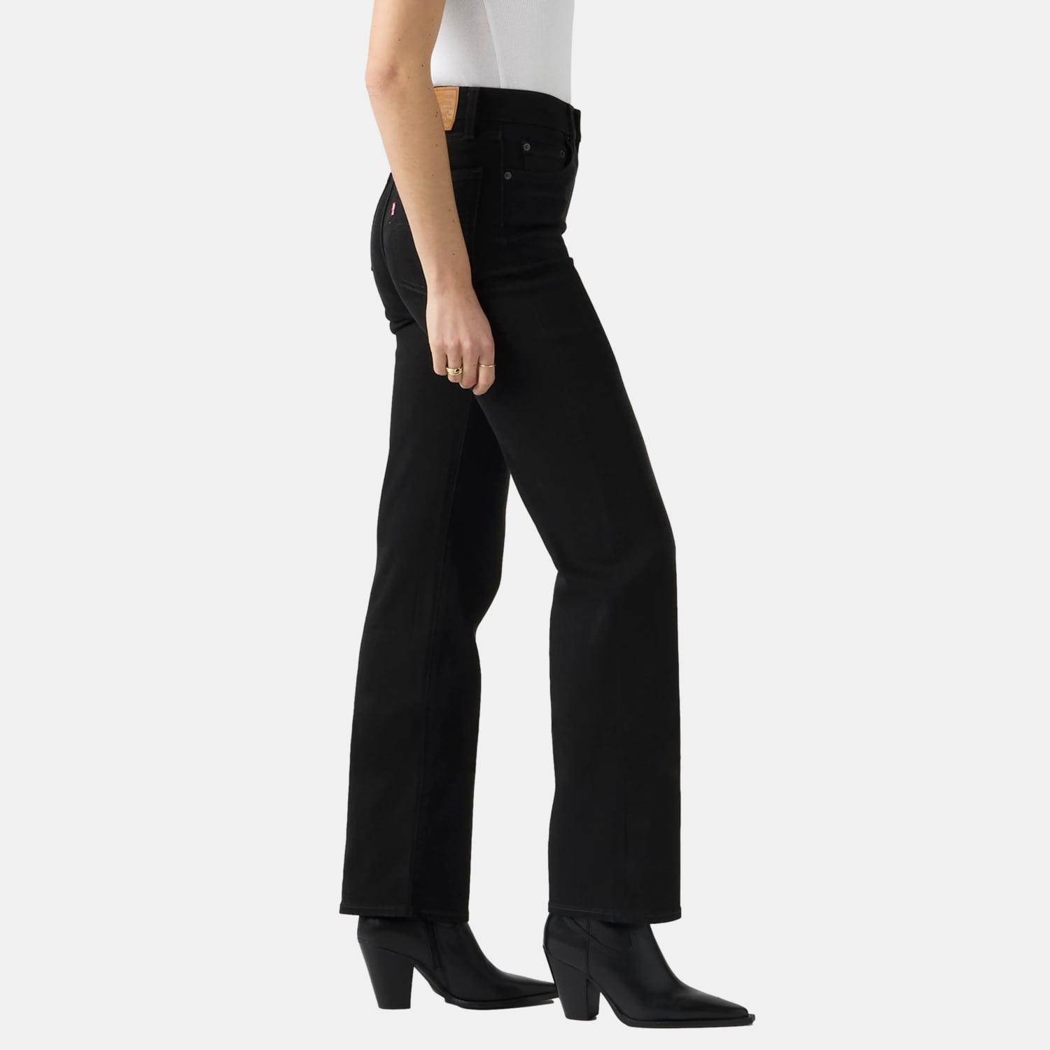 JEANS MUJER 723 HIGH RISE STRAIGHT NEGRO LEVIS 008SY-0000 - 2