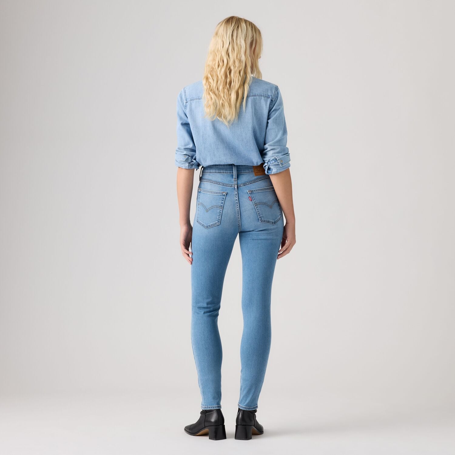 JEANS MUJER 721 HIGH RISE SKINNY AZUL LEVIS 18882-0966 - 4