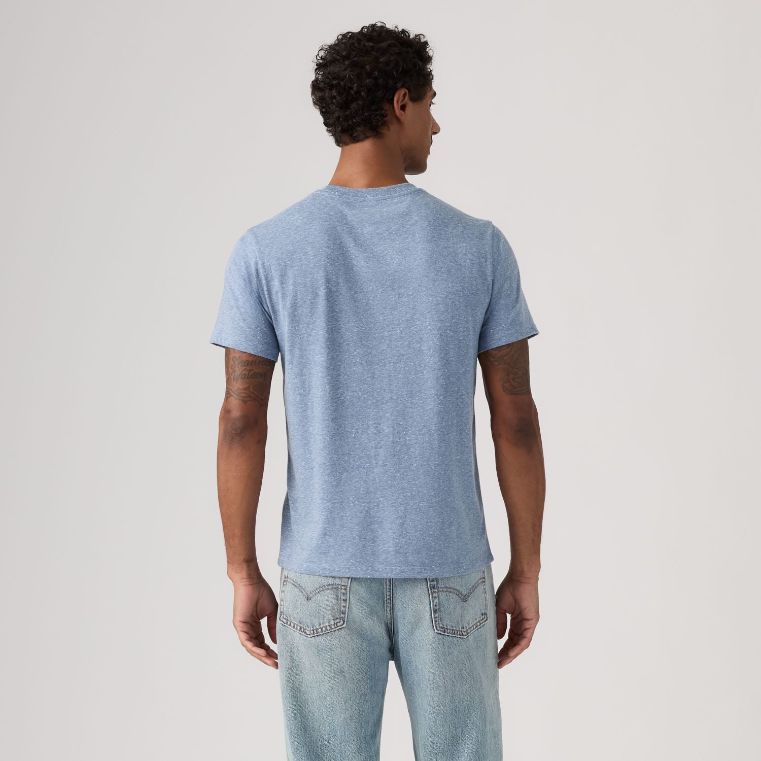 POLO HOMBRE GRAPHIC CREWNECK TEE AZUL LEVIS 22491-2151 - 2