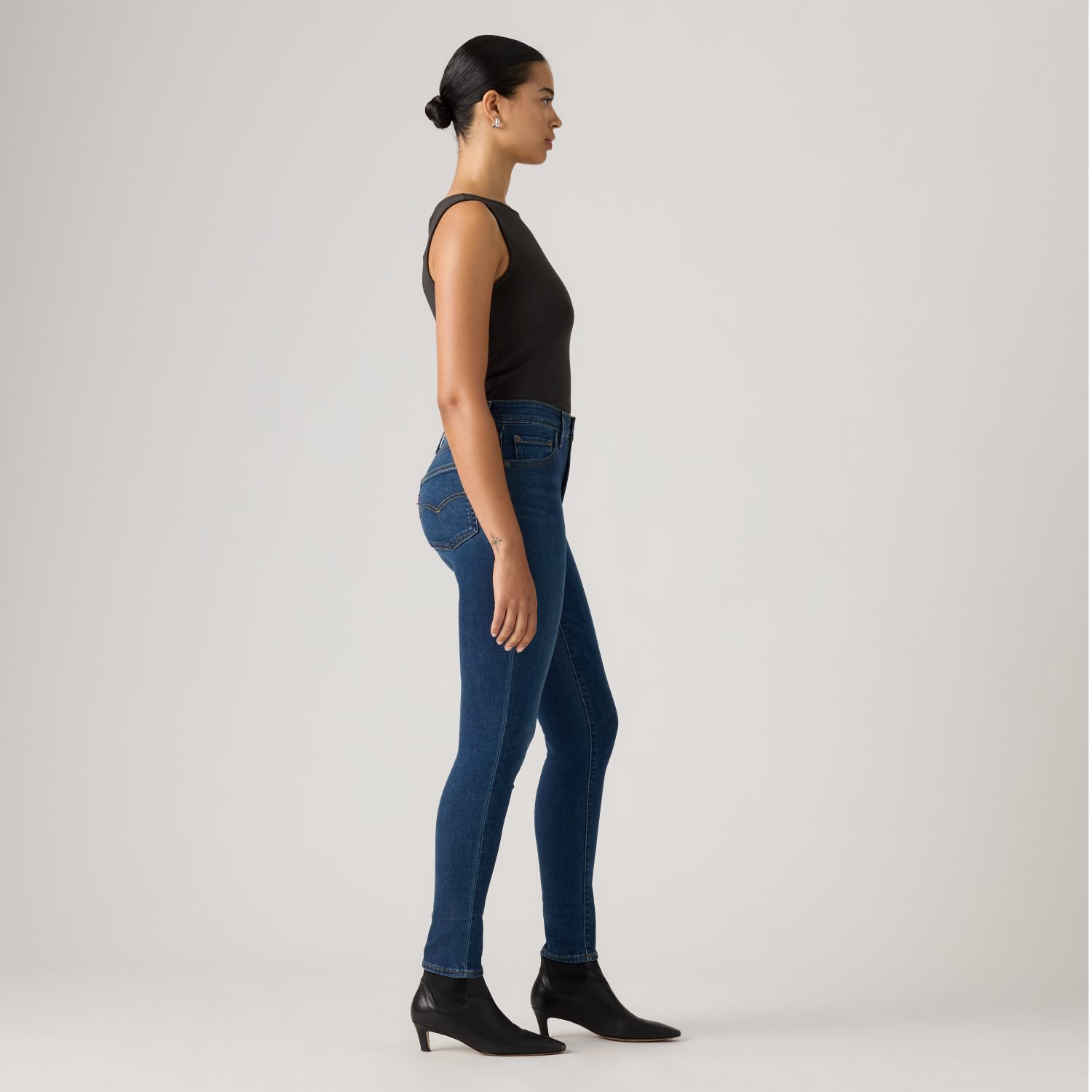 JEANS MUJER 721 HIGH RISE SKINNY AZUL LEVIS 18882-0965 - 3