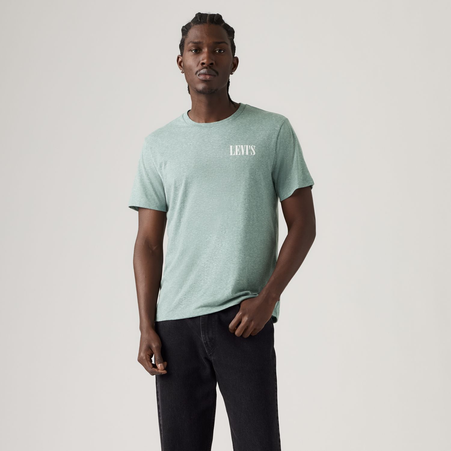 POLO HOMBRE GRAPHIC CREWNECK TEE AZUL LEVIS 22491-2160 - 1