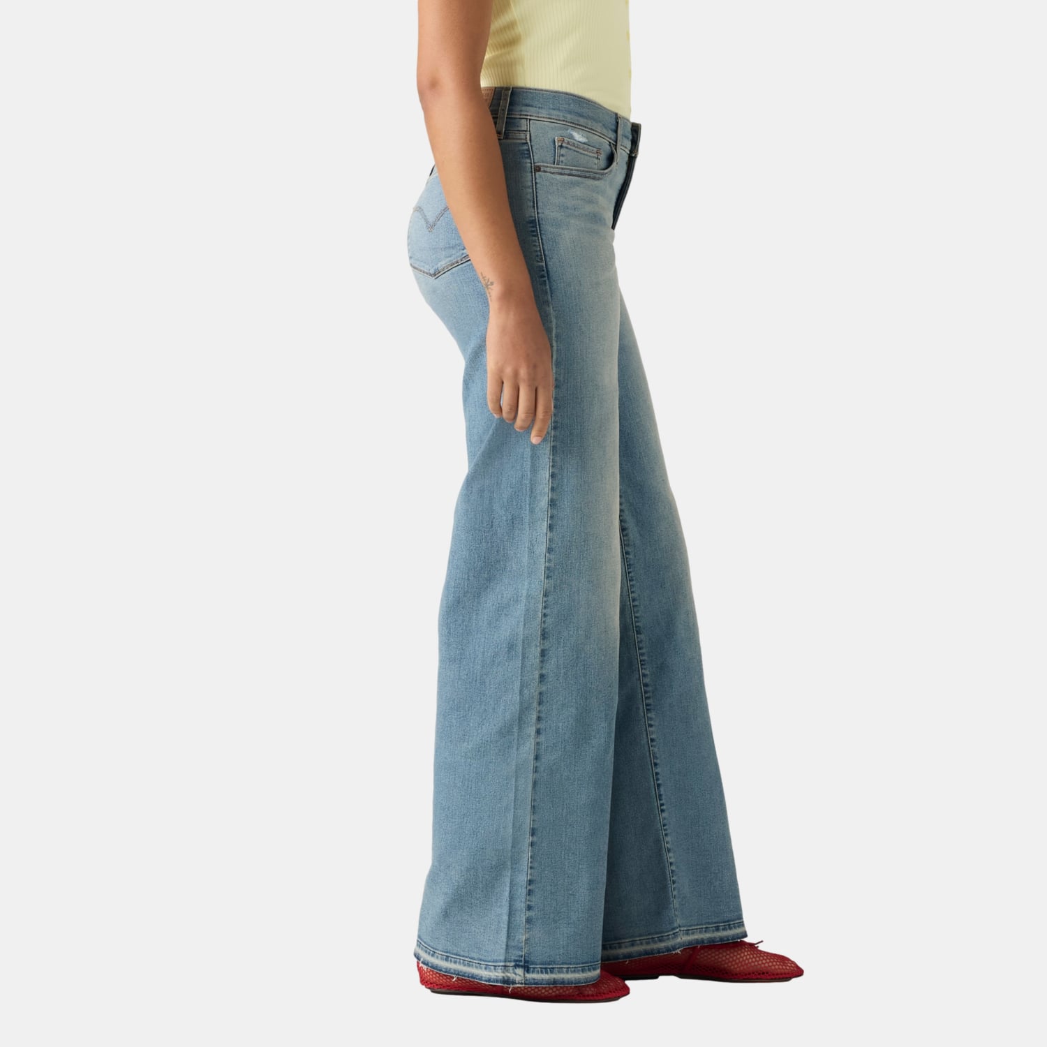 JEANS MUJER 318 SHAPING WIDE LEG AZUL LEVIS 001PZ-0029 - 3