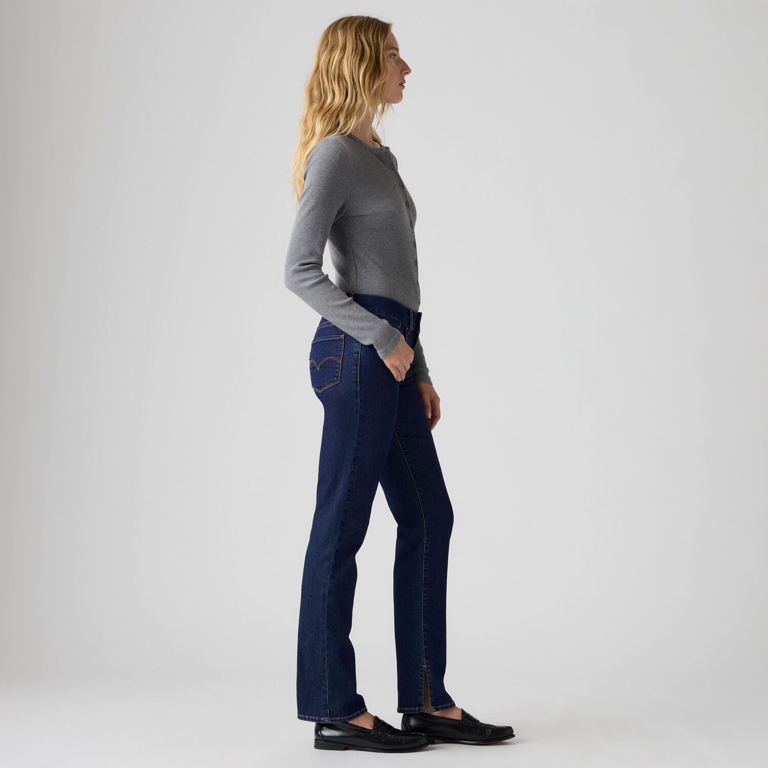 JEANS MUJER 314 TAILORED AZUL LEVIS 0081F-0000 - 3