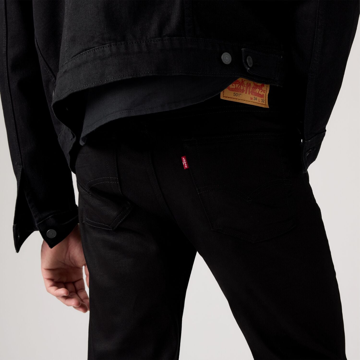 JEANS HOMBRE 501 NEGRO LEVIS 00501-2442 - 4