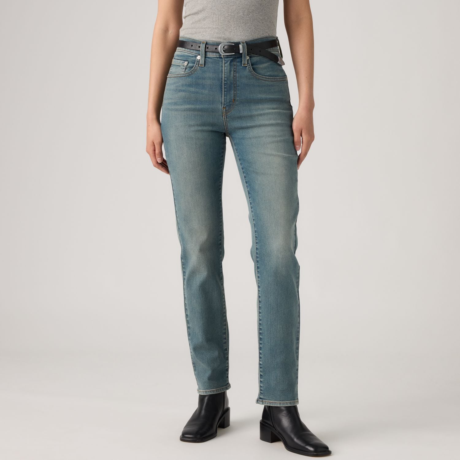 JEANS MUJER 724 HIGH RISE STRAIGHT AZUL LEVIS 18883-0485 - 1