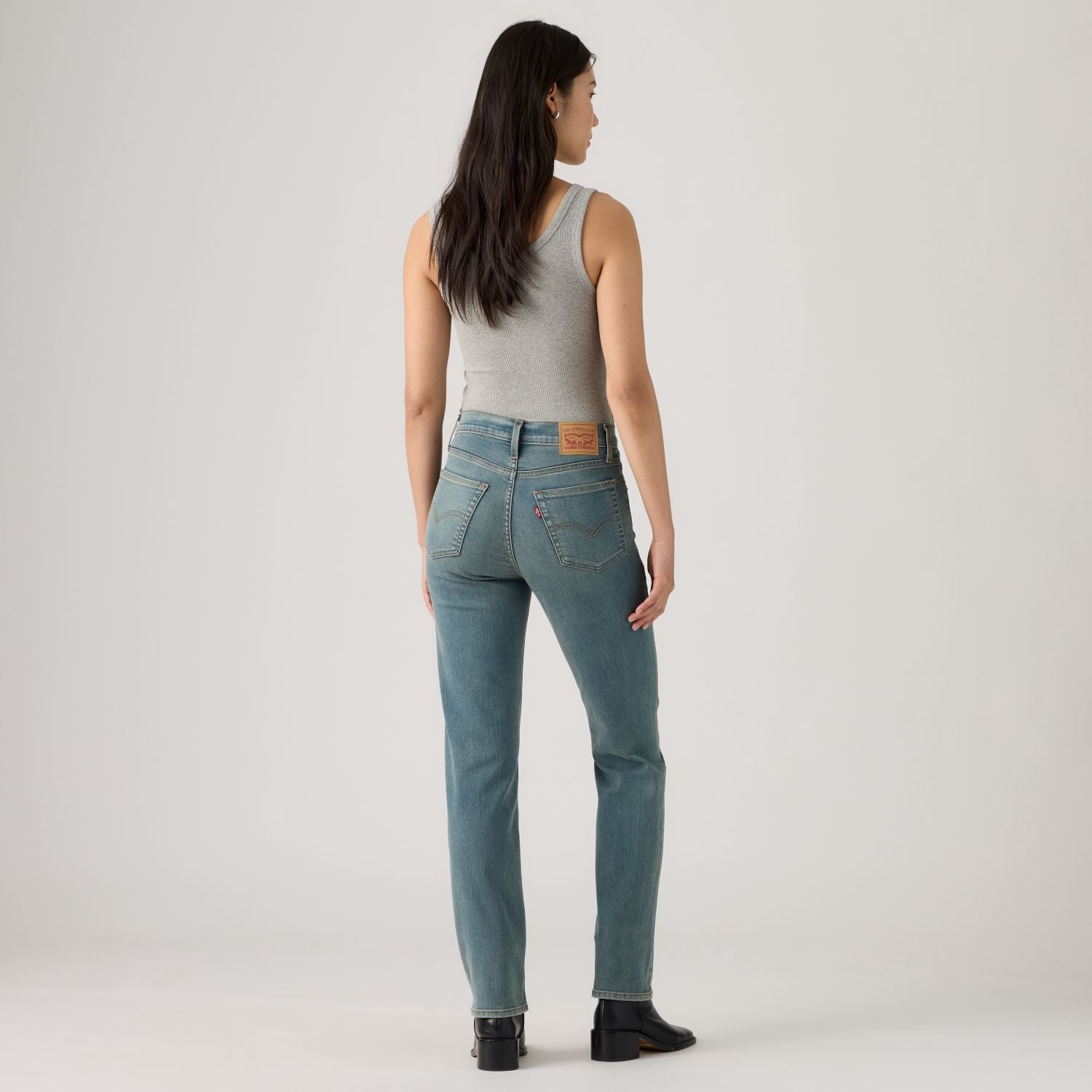 JEANS MUJER 724 HIGH RISE STRAIGHT AZUL LEVIS 18883-0485 - 4