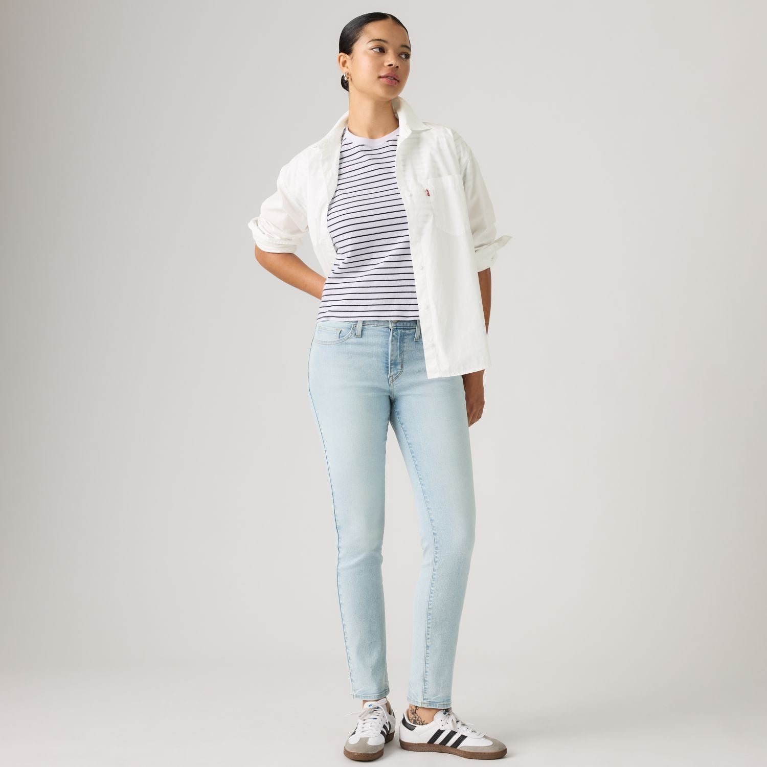 JEANS MUJER 312 SHAPING SLIM AZUL LEVIS 19627-0282 - 5