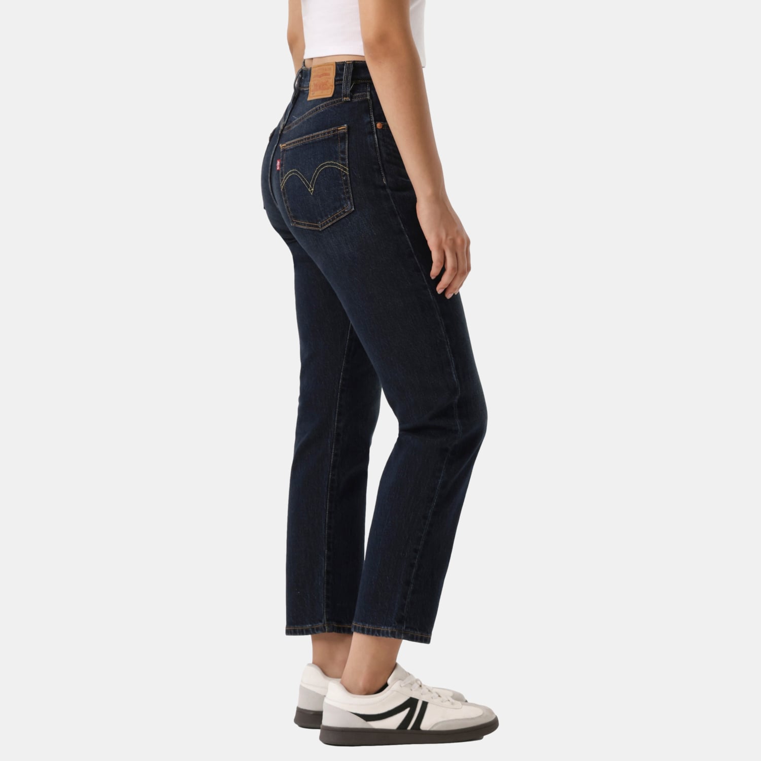 JEANS MUJER 501 CROP AZUL LEVIS 36200-0413 - 3